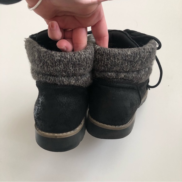 Cliffs Black Combat Boots Size 10 - Picture 3 of 4